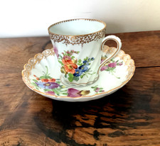 Dresden coffee saucer for sale  CHICHESTER