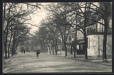 Cpa moulins cours d'occasion  Expédié en France
