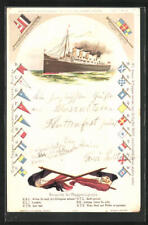 Lithographie passagierschiff v gebraucht kaufen  Berlin