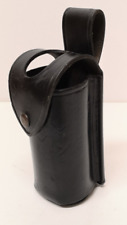 Black leather defence for sale  LONDON