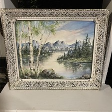 Vintage framed oil for sale  Springfield
