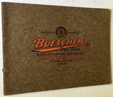 Buescher True Tone Band and Orchestra Instruments Catalogue #26 segunda mano  Embacar hacia Mexico
