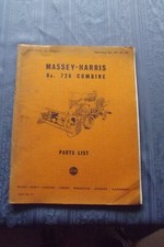 Parts list massey for sale  BARNARD CASTLE
