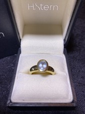 18ct gold aquamarine for sale  TELFORD