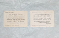Vintage business cards for sale  MUCH HADHAM