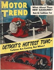 AUGUST 1954 MOTOR TREND MAGAZINE DETROI HOT TOPIC TURBINES NASH AIR TEST GAS comprar usado  Enviando para Brazil