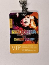 Cordão Madonna VIP Pass Sticky And Sweet Tour Original Estádio de Wembley 2008 comprar usado  Enviando para Brazil
