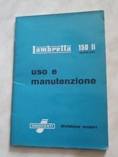 Libretto uso manutenzione usato  Genova