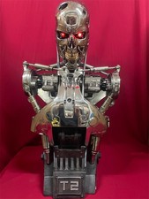 Sideshow T2T750 1:1 Terminator Bust versão de atualização com chip na cabeça comprar usado  Enviando para Brazil