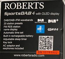 Roberts sports dab4 for sale  UK