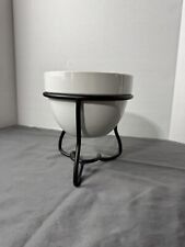 White ceramic fondue for sale  Columbia