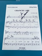 Johnny mathis signed for sale  USA
