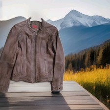 Manguun damen lederjacke gebraucht kaufen  Baunatal