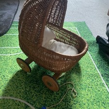 Vintage wicker pull for sale  LEICESTER