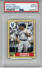 2012 TOPPS 1987 TOPPS MINIS #TM-96 MICKEY MANTLE CARD YANKEES PSA 10 LOW POP comprar usado  Enviando para Brazil