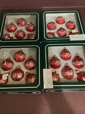Red glass christmas for sale  Carmichaels