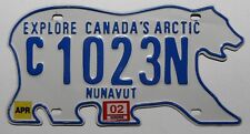 Canada nummernschild nunavut gebraucht kaufen  Bonn