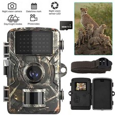 1080P 24MP Kamera do dzikich zwierząt Kamera do monitoringu Kamera myśliwska Fotofala Noktowizor + 32GB na sprzedaż  Wysyłka do Poland