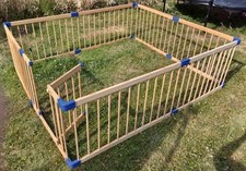 Wooden playpen gate for sale  ENFIELD