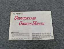 Toyota 8fgcu30 8fgcu32 for sale  Fairfield