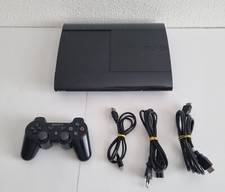 Console de videogame Sony Playstation 3 PS3 Super Slim 500GB preto com controle comprar usado  Enviando para Brazil
