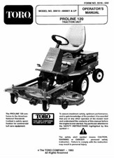 Toro proline120 operators for sale  Caruthers