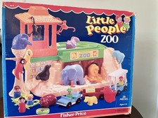 Vintage Fisher Price Little People Zoo #916 kompletny z pudełkiem 1985 🐘 Ładny! na sprzedaż Vintage Fisher Price Little People Zoo #916 kompletny z pudełkiem 1985 🐘 Ładny! na sprzedaż  Wysyłka do Poland