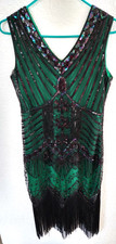 Black green beaded for sale  Perris