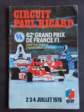 Rare programme officiel d'occasion  France