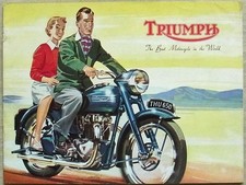 Triumph motorcycles 1954 for sale  LEICESTER