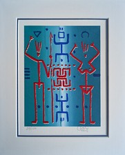 Lithografie penck lithografie gebraucht kaufen  Greven
