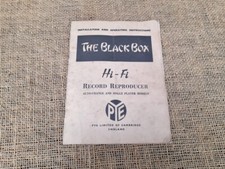 Pye black box for sale  STOKE-ON-TRENT
