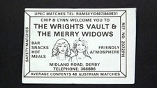 Matchbox label pub for sale  EASTBOURNE