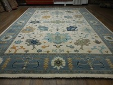 Turkish oushak rug.modern for sale  Kensington