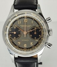 Vintage Herrenuhr Landeron 48  Chronographe Suisse Ancre 17 Rubis Working Watch  comprar usado  Enviando para Brazil