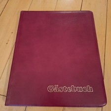 Luxus gästebuch bordeaux gebraucht kaufen  Düsseldorf