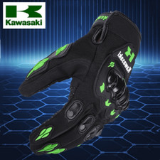 Guanti moto kawasaki usato  Rometta