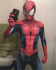 Fantasia Ultimate Spiderman macacão peça única cosplay adulto Zentai Halloween comprar usado  Enviando para Brazil