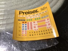 Preiser 1162 abziehbilder gebraucht kaufen Preiser 1162 abziehbilder gebraucht kaufen  Schnaittach