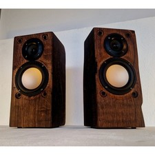 Oak loudspeakers solid for sale  BOURNEMOUTH