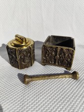 Ensemble ancien laiton d'occasion  Besançon