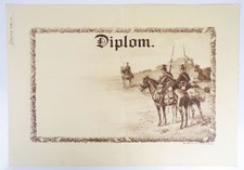 Militär diplom blanko gebraucht kaufen  Neugersdorf