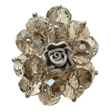 Bague cristal facette d'occasion  Épinay-sur-Orge