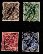 Dt. Kolonie DSWA - Mi 1-4 (DSWA 3 Wörter) in gest. Mi3 Schere, Mi€ 45 comprar usado Dt. Kolonie DSWA - Mi 1-4 (DSWA 3 Wörter) in gest. Mi3 Schere, Mi€ 45 comprar usado  Enviando para Brazil