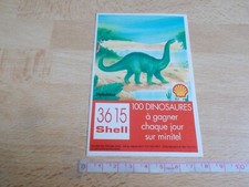 Autocollant shell dinosaures d'occasion  Toulon-