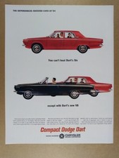 1964 Dodge Dart V8 conversível vintage impressão anúncio comprar usado  Enviando para Brazil