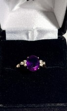 14k amethyst ring for sale  Santa Cruz