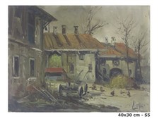 Quadro olio firmato usato  Torino