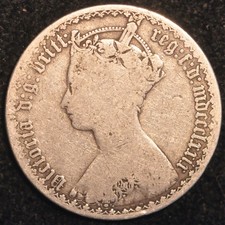 Florin 1879 victoria for sale  SIDMOUTH