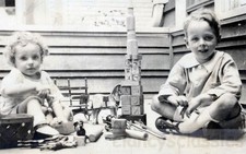 Usado, 1930 Menino Menina Brincar Blocos de Madeira Carrinho de Cavalo Brinquedo Puxar comprar usado  Enviando para Brazil